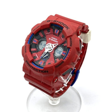 CASO カシオ G-SHOCK GA-201RD-4AJF アナデジ 腕時計 レッド 瑞穂店