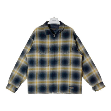 PENDLETON ペンドルトン ニコアンド別注 ZIP CPOジャケット ブラウン×イエロー sizeL 瑞穂店