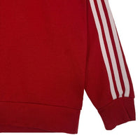 adidas アディダス スリーストライプ クルーネックスウェットトレーナー レッド DV1553 Size JP M 福生店