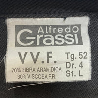 VIGILI DEL FUOCO イタリア 消防隊 ジャケット ブラック イエロー Size 52 瑞穂店