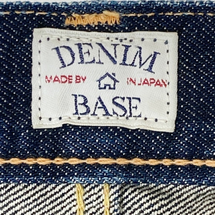 INDIGO VEINS DENIM BASE インディゴヴェインズ デニムベース GBG 001 JEANS ボタンフライ デニムパンツ インディゴ Size 29 瑞穂店