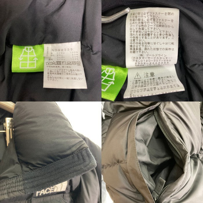 THE NORTH FACE ザノースフェイス ND92335 NUPTSE JACKET ヌプシ ジャケット ブラック sizeL 瑞穂店