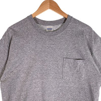 GOODENOUGH グッドイナフ GoodSkill 1周年記念 半袖 ポケT ポケット Tシャツ グレー イエロー Size L 福生店