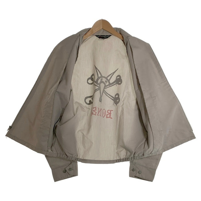80's POWELL PERALTA パウエルペラルタ RAT BONES ラットボーンズ SWING TOP スイングトップ ジップアップ ジャケット グレー USA製 Size M 福生店
