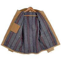 80's Carhartt カーハート ミシガンチョアコート カバーオール ダック ベージュ USA製 Size M 相当 福生店