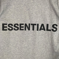 FOG ESSENTIALS エッセンシャルズ バックプリント ロングスリーブTシャツ グレー Size S 福生店