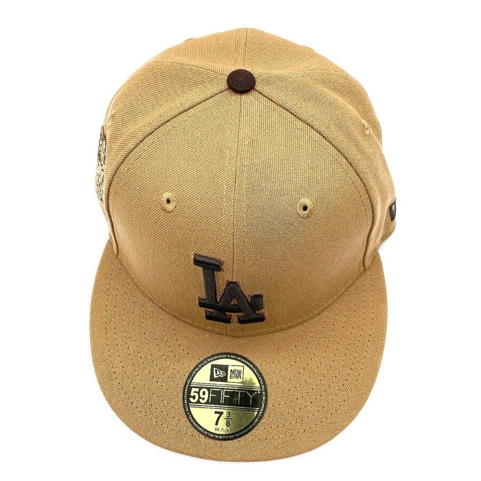 NEW ERA ニューエラ 59FIFTY ロサンゼルス・ドジャース 1958-2018 60th ベースボールキャップ ブラウン size7 3/8 瑞穂店