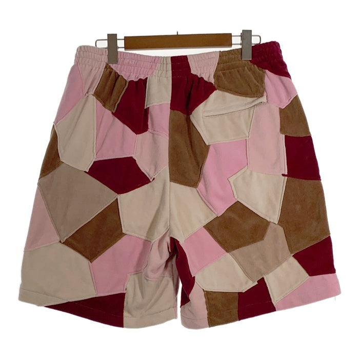 SUPREME シュプリーム 25SS Patchwork Velour Short パッチワーク ベロアショーツ ショートパンツ タン Size L 福生店