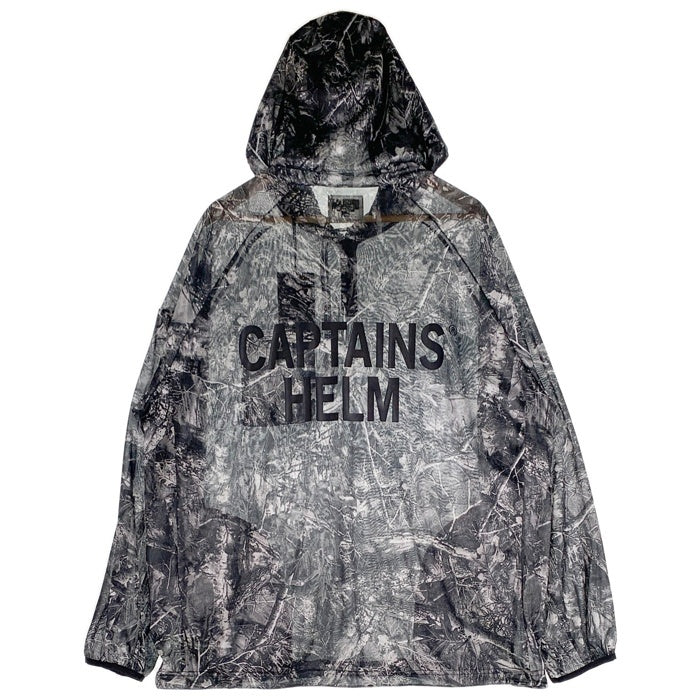 CAPTAINS HELM キャプテンズヘルム UV&BUG PROOF MESH LIGHT SHELL ユーブイアンドバグ プルーフ メッシュ ライト シェル ブラック CH25-SS-J04 Size L 福生店