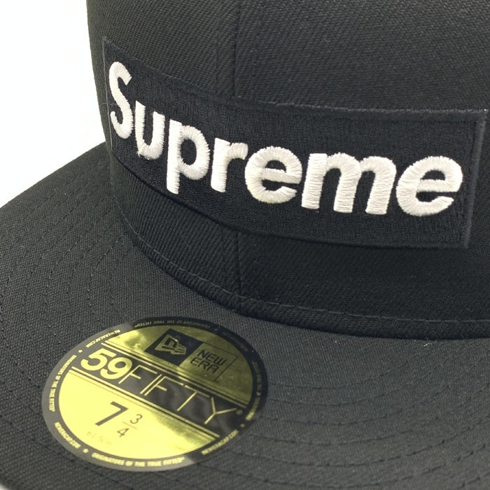 SUPREME シュプリーム 24AW Jerseys Box Logo New Era ジャージーズ ボックスロゴ ニューエラ ベースボールキャップ ブラック Size 7 3/4 (61.5cm) 福生店