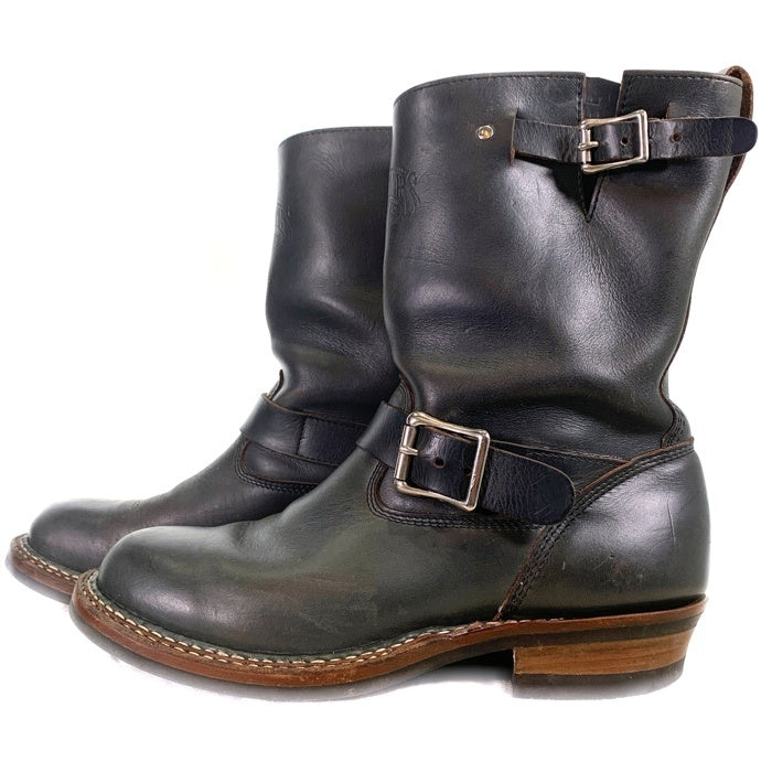 WHITE'S BOOTS ホワイツブーツ NOMAD ノマド エンジニアブーツ 10インチ丈 Vibram430 ダークネイビー 0118 Size 8 1/2 EE (26.5cm) 福生店