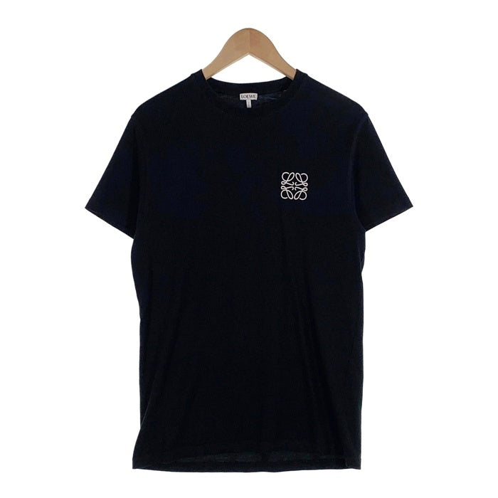 LOEWE ロエベ アナグラム刺繡 レギュラーフィット Tシャツ ブラック H526Y22X75 Size XS 福生店