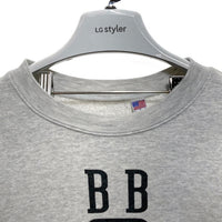 SOUTHERN MFG CO BLUEBLUE サウザンマニュファクチャリングカンパニー・ブルーブルー カレッジプリント スウェットトレーナー グレー sizeM 瑞穂店