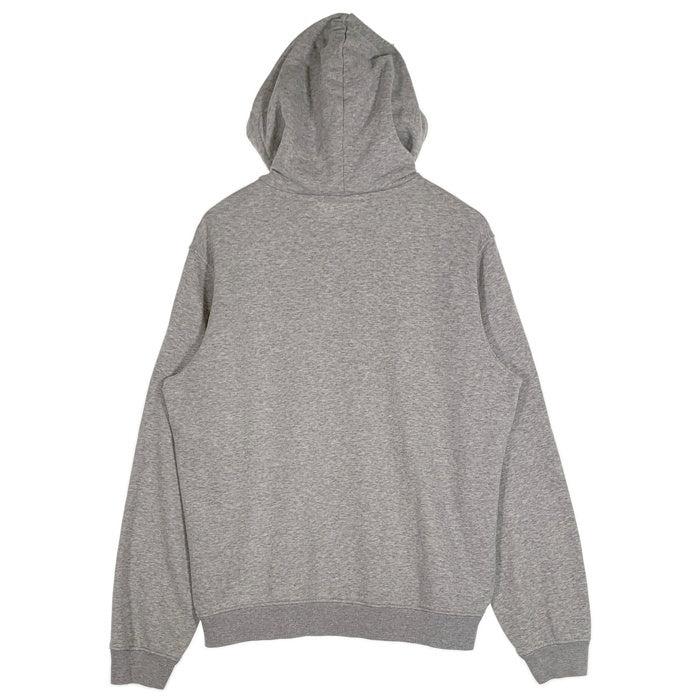 LACOSTE ラコステ ビッグロゴ プルオーバーパーカー フーディー フロッキープリント グレー SH2169 Size US L 福生店