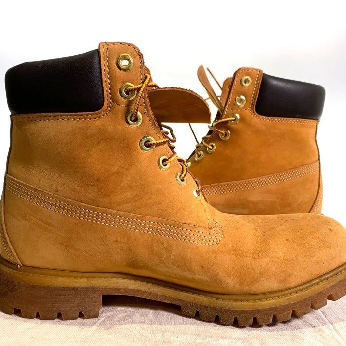 Timberland ティンバーランド 6-inch Premium Waterproof Boots ウォータープルーフ ブーツ イエロー 10061 1940 イエロー Size US10W (28.0cm) 福生店