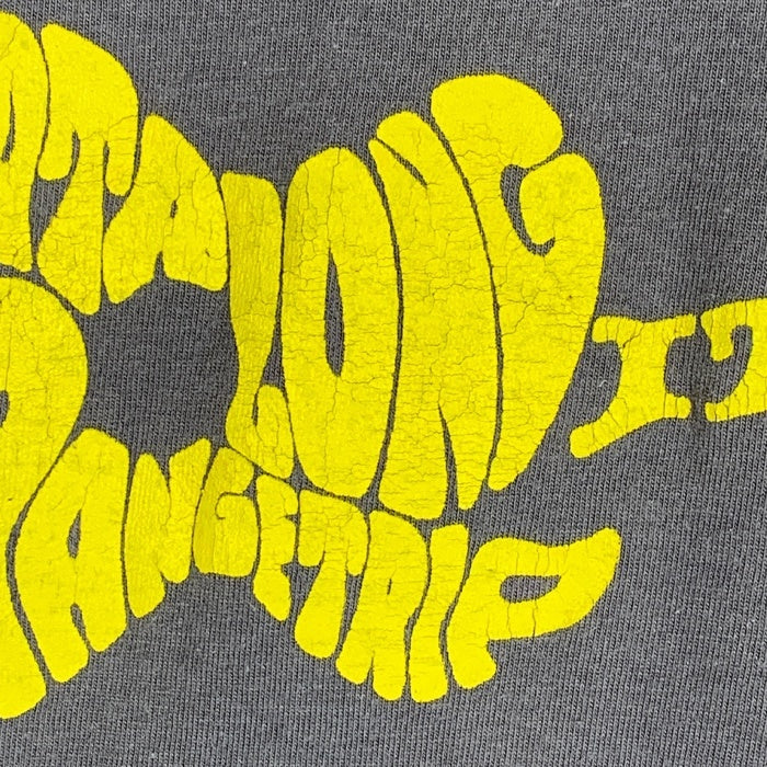 BOOTLEGGERS ブートレガース IT'S BEEN プリントTシャツ チャコールグレー Size M 福生店