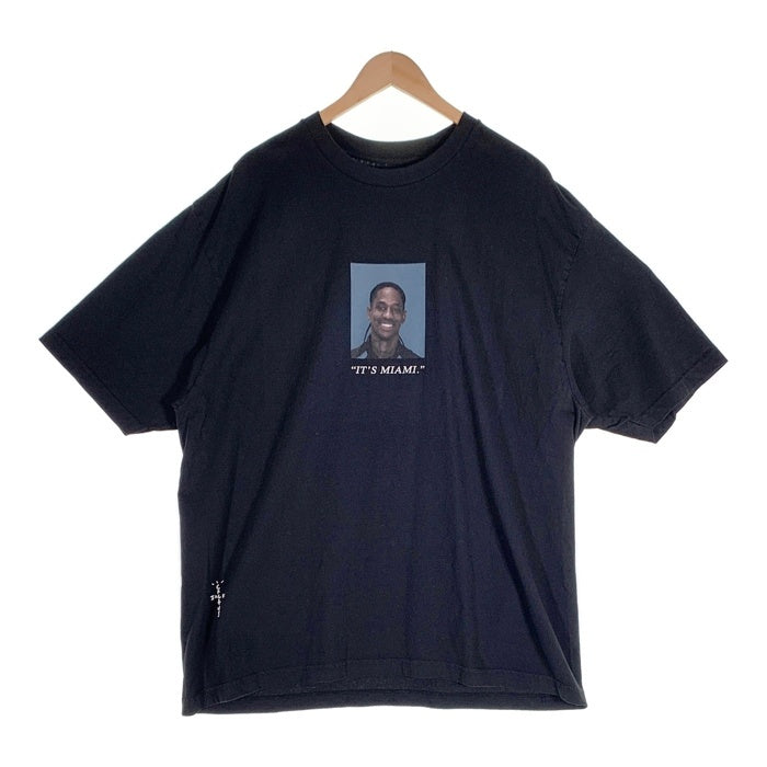 Cactus Jack カクタスジャック Travis Scott トラヴィススコット FREE THE RAGE TEE 半袖 Tシャツ ブラック  TSRA-SS01 Size 2XL 福生店