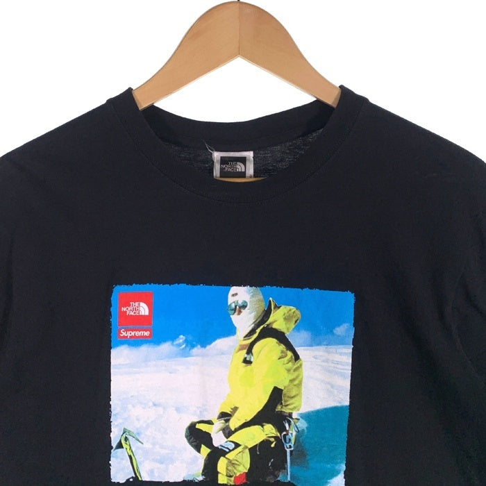SUPREME シュプリーム 18AW THE NORTH FACE ノースフェイス Expedition S/S Tee エクスペディションショートスリーブTシャツ プリント ブラック NT81802I Size S 福生店