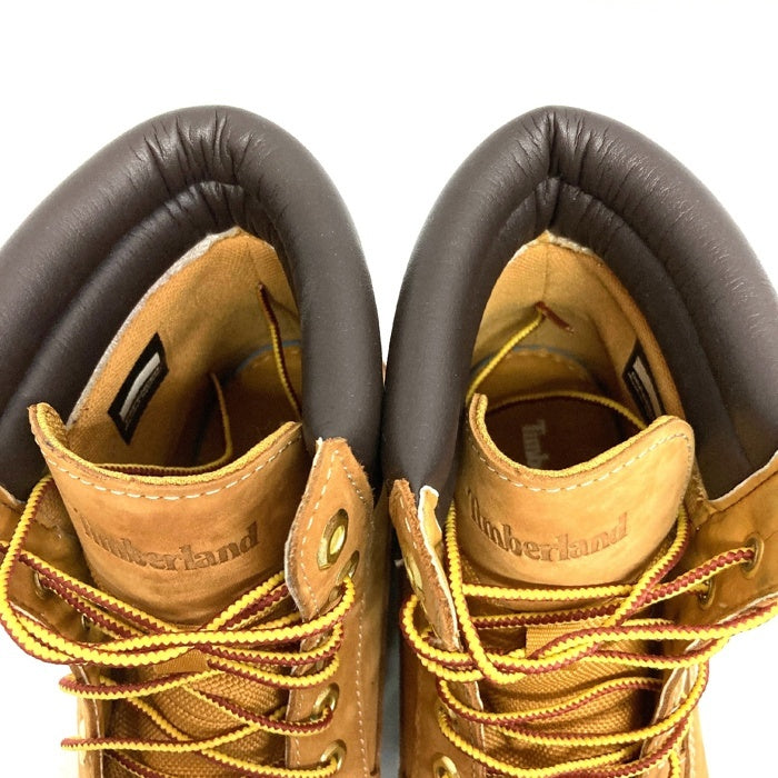 Timberland ティンバーランド 6 INCH BASIC BOOT ウォータープルーフ 6ホール ブーツ ヌバック ブラウン size27cm 瑞穂店
