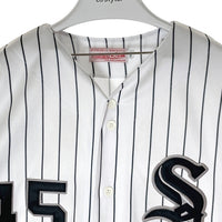 Mitchell&Ness ミッチェルアンドネス 1994 シカゴ・ホワイトソックス マイケル・ジョーダン COOPERSTOWN COLLECTION ゲームシャツ ホワイト size52 瑞穂店