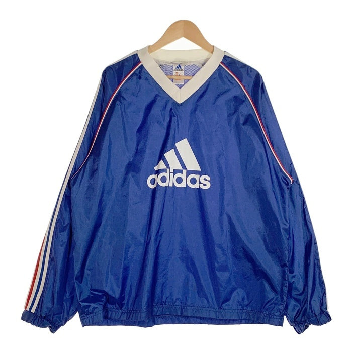 00's adidas アディダス ウォームアップジャケット プルオーバー ブルー Size XO 福生店