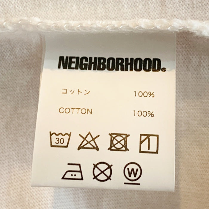 NEIGHBORHOOD ネイバーフッド 21AW MOP-1 C-TEE LS プリント ロングスリーブTシャツ ホワイト 212PCNH-LT04 Size XXL 福生店