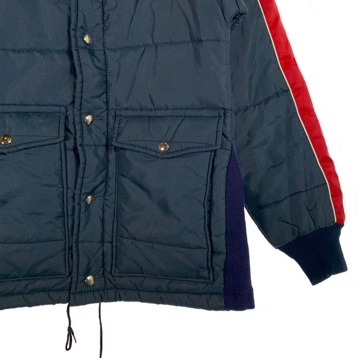 70-80's WESTERN WHEEL ウエスタンホイール 中綿 レーシングジャケット ネイビー アルミYKK Size XS 福生店