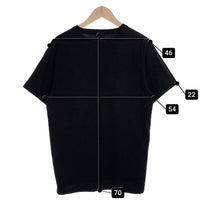 LOEWE ロエベ アナグラム ロゴ刺繡 クルーネック Tシャツ ブラック H526Y22X75 Size XL 福生店