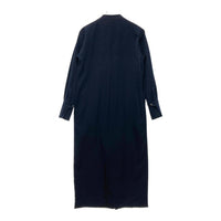 LOEFF ロエフ 1626-699-3572 ダブル ノーカラーワンピース ダークネイビー size0 瑞穂店