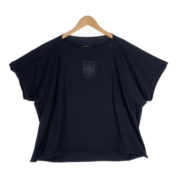 YEEZY イージー Vultures プリント カットオフ Tシャツ ブラック カニエウエスト Size 1 福生店