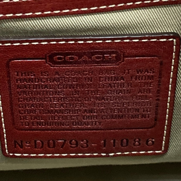 COACH コーチ 11086 レザー ショルダーバッグ ブラウン 瑞穂店