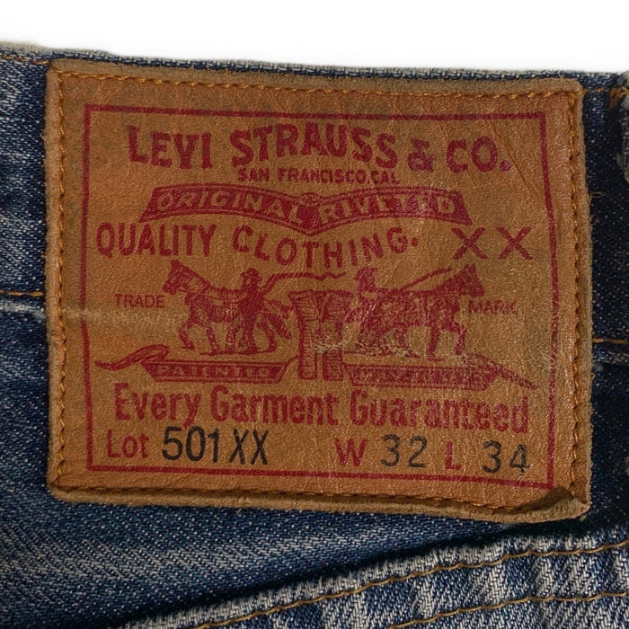 LEVI'S VINTAGE CLOTHING リーバイス ヴィンテージ クロージング 501XX 復刻 デニムパンツ ライトブルー 47501-0117 USA製 Size W32 L34 福生店