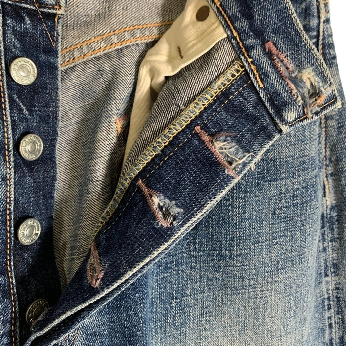 90's DENIME ドゥニーム ボタンフライ 赤耳 セルビッチ デニムパンツ ライトブルー D-HG1118 Size W33 福生店