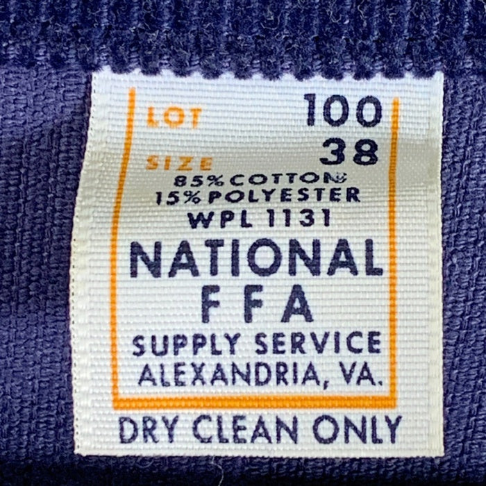 NATIONAL FFA ファーマーズジャケット コーデュロイ Lot 100 ネイビー YKK Size 38 福生店