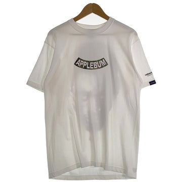APPLEBUM アップルバム CRSB WORM T-SHIRT フロントワッペン Tシャツ ホワイト Size L 福生店