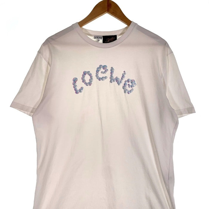 LOEWE ロエベ 23SS 刺繡アーチロゴ Tシャツ ホワイト H616Y22X54 Size S 福生店