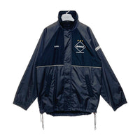 f.c.real bristol エフシーレアルブリストル ジップナイロンジャケット カーキ ブラック sizeL 瑞穂店