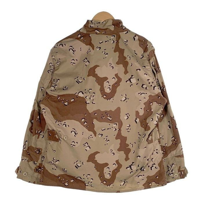 80's U.S.ARMY 米軍 BDU SHIRTS ミリタリーシャツ ジャケット デザートカモ ベージュ ブラウン 86年会計 Size M-XS 福生店