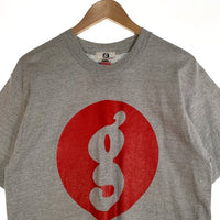 90's GOODENOUGH グッドイナフ 日の丸 半袖 Tシャツ グレー Size L 福生店
