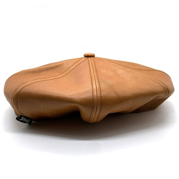 Schott ショット ONE STAR Leather Casquette ワンスター レザーキャスケット ブラウン 福生店
