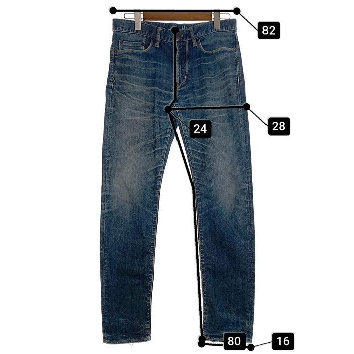 HYSTERIC GLAMOUR ヒステリックグラマー ストレッチ セルビッチ デニム パンツ インディゴ 0263AP10 Size 31 福生店