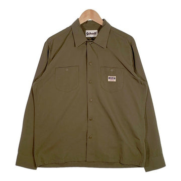 Schott ショット TC WORK SHIRT 長袖 ワークシャツ オリーブ 3115070 Size M 福生店