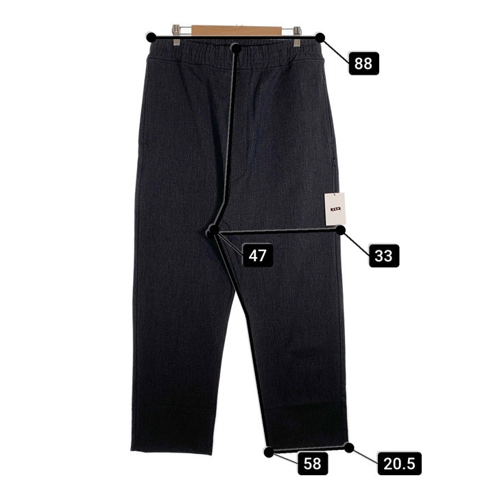 GOD SELECTION XXX ゴッドセレクショントリプルエックス EASY PANTS イージーパンツ ダークグレー レーヨン ポリエステル GX-A24-JK-01 Size L 福生店