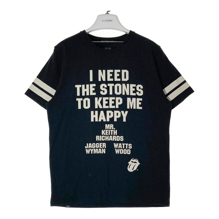 THEE HYSTERIC XXX ジィヒステリックトリプルエックス HYSTERIC GLAMOUR ヒステリックグラマー 06203CT07 THE ROLLING STONES I NEED THE STONES Tシャツ ブラック sizeL 瑞穂店