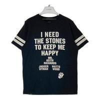 THEE HYSTERIC XXX ジィヒステリックトリプルエックス HYSTERIC GLAMOUR ヒステリックグラマー 06203CT07 THE ROLLING STONES I NEED THE STONES Tシャツ ブラック sizeL 瑞穂店