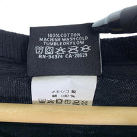 STUSSY ステューシー Classic A GO GO ローマの休日 バックプリント Tシャツ ブラック メキシコ製 Size L 福生店