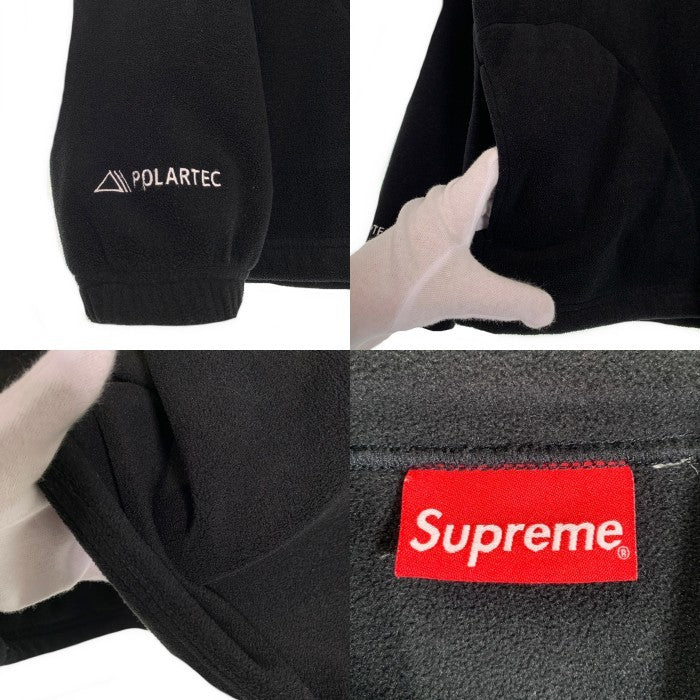 SUPREME シュプリーム 22SAW  Polertec Mock Neck Pullover モックネック プルオーバー フリース ジャケット ブラック Size M 福生店