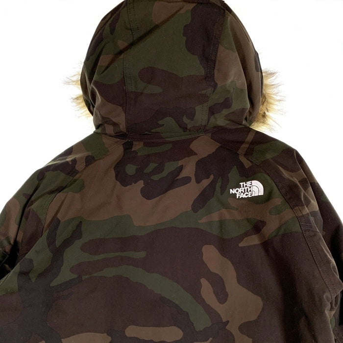 THE NORTH FACE ノースフェイス Novelty McMurdo Parka ノベルティ マクマードパーカ ファー ダウンジャケット カモフラージュ ND91410 Size M 福生店