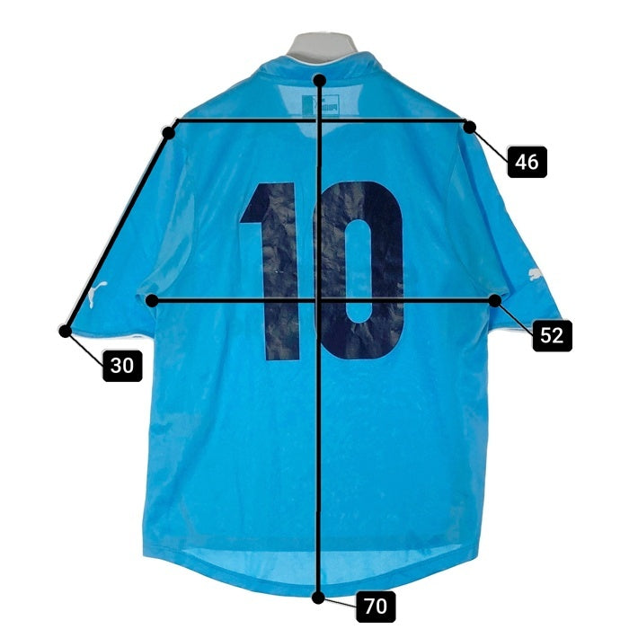 PUMA プーマ S.S.LAZIO ラツィオ 02-03 ホーム 半袖 ユニフォーム  ブルー sizeL 瑞穂店