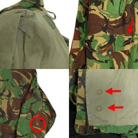 イギリス軍 SMOCK COMBAT スモックコンバットジャケット カモフラージュ 8415-99-132-1822 Size 2 福生店